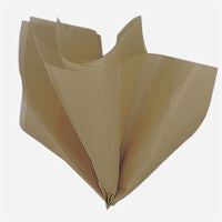 Gold Metallic Tissue Sheets  5ct