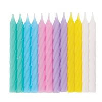 Birthday Candles - Assorted Colors  24ct