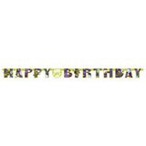TMNT Mutant Mayhem Happy Birthday Jointed Banner
