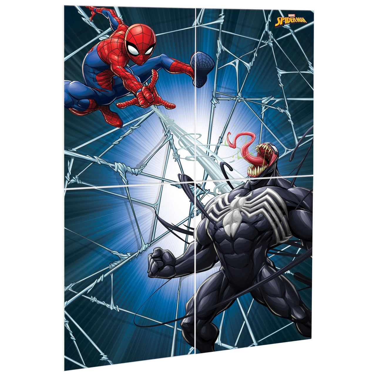 Marvel Spider-Man Giant Wall Decorating Kit 4 PCS