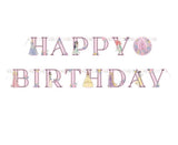 Disney Princess Happy Birthday Jointed Banner 6 Feet
