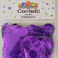 Balloon Confetti Dots 22 Grams Foil Purple 1.5CM-Round