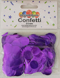 Balloon Confetti Dots 22 Grams Foil Purple 1.5CM-Round