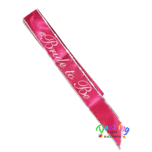 Bride To Be Glow In The Dark GID Party Sash