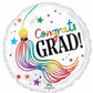 Grad Playful Wiggles 18" Round Foil Balloon