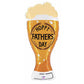 Hoppy Father's Day Draft Beer Foil Balloon 34"