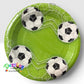 Soccer Paper Plates 7” Desert