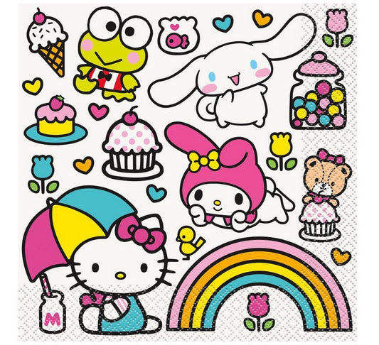 Hello Kitty & Friends Luncheon Napkins 16/CT