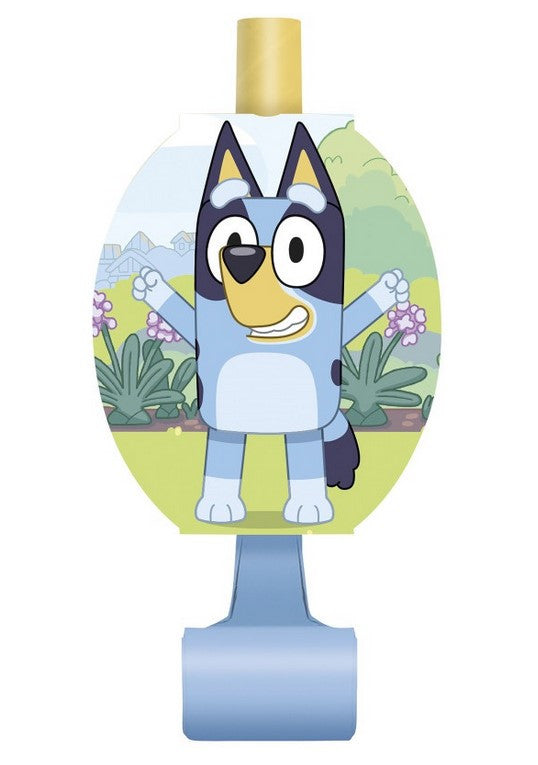 Bluey Party Theme Bluey Blowouts 8/CT
