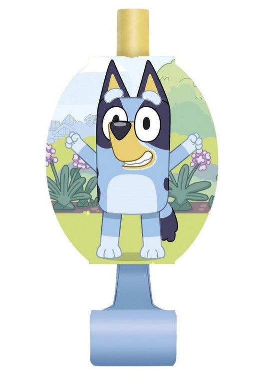 Bluey Party Theme Bluey Blowouts 8/CT