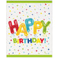 Happy Balloon Birthday Loot Bags 8/CT