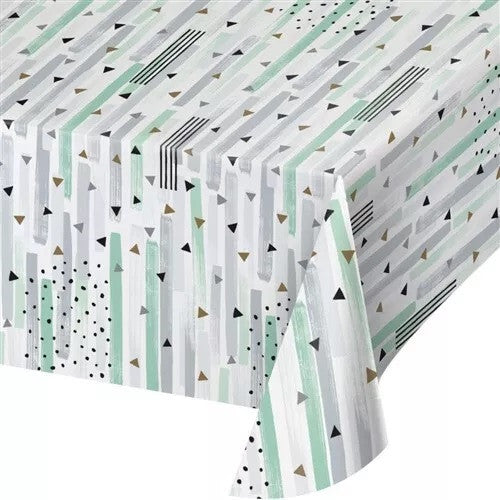 Minted Milestone Birthday Paper Tablecloth 54" x 102" Tableware Party Supplies 1/CT