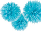 16" Deluxe Robin Egg Blue Fluffy Tissue Party Decorations