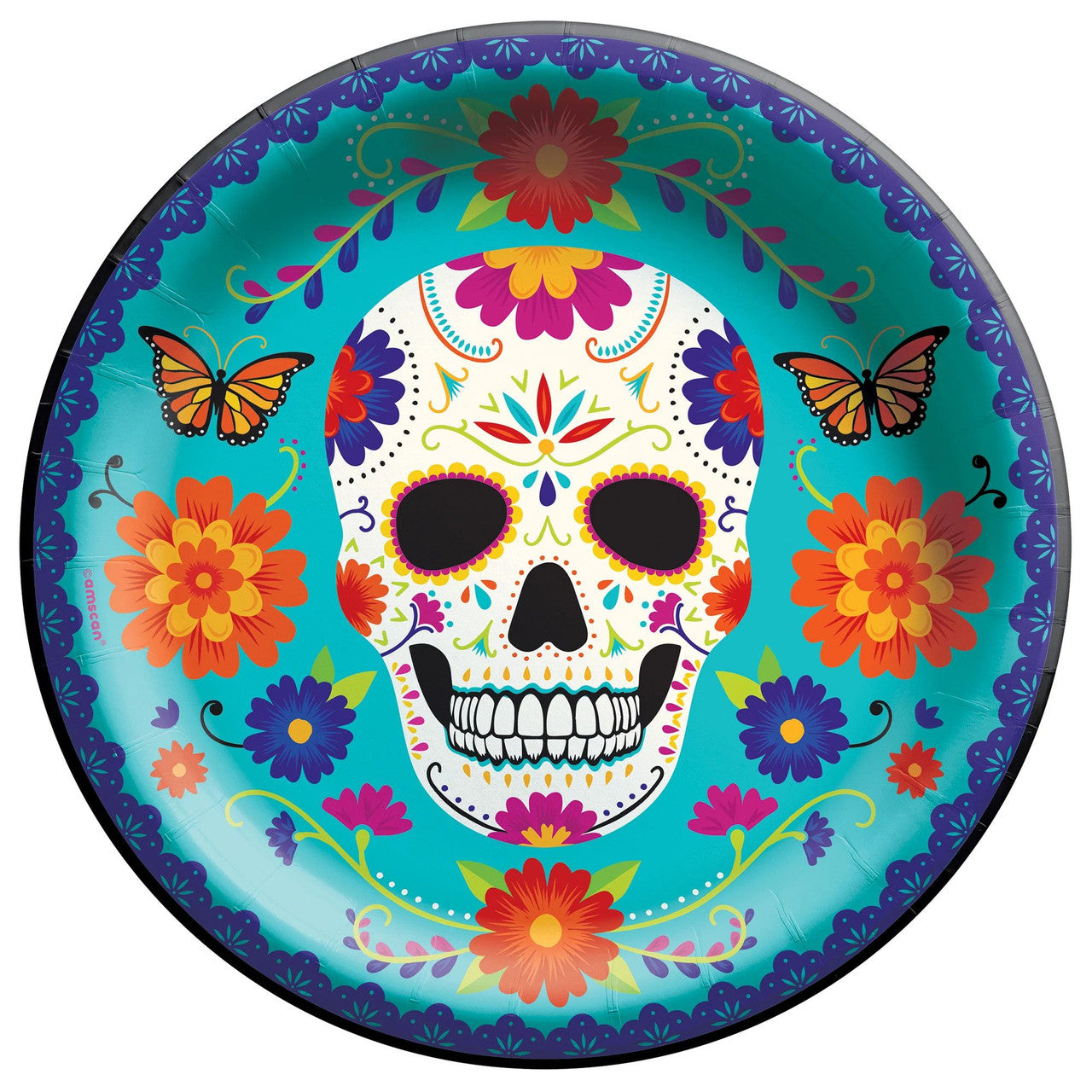 Dia De Los Muertos Day of the Dead Party Dinner Plates