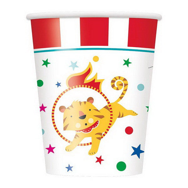 Carnival Circus Birthday Cups