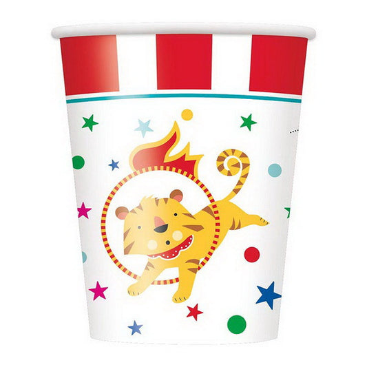 Carnival Circus Birthday Cups