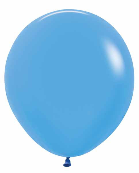 Sempertex 18" Neon Blue Latex Balloon