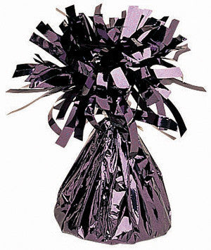 black foil weight for helium balloons