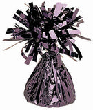 black foil weight for helium balloons