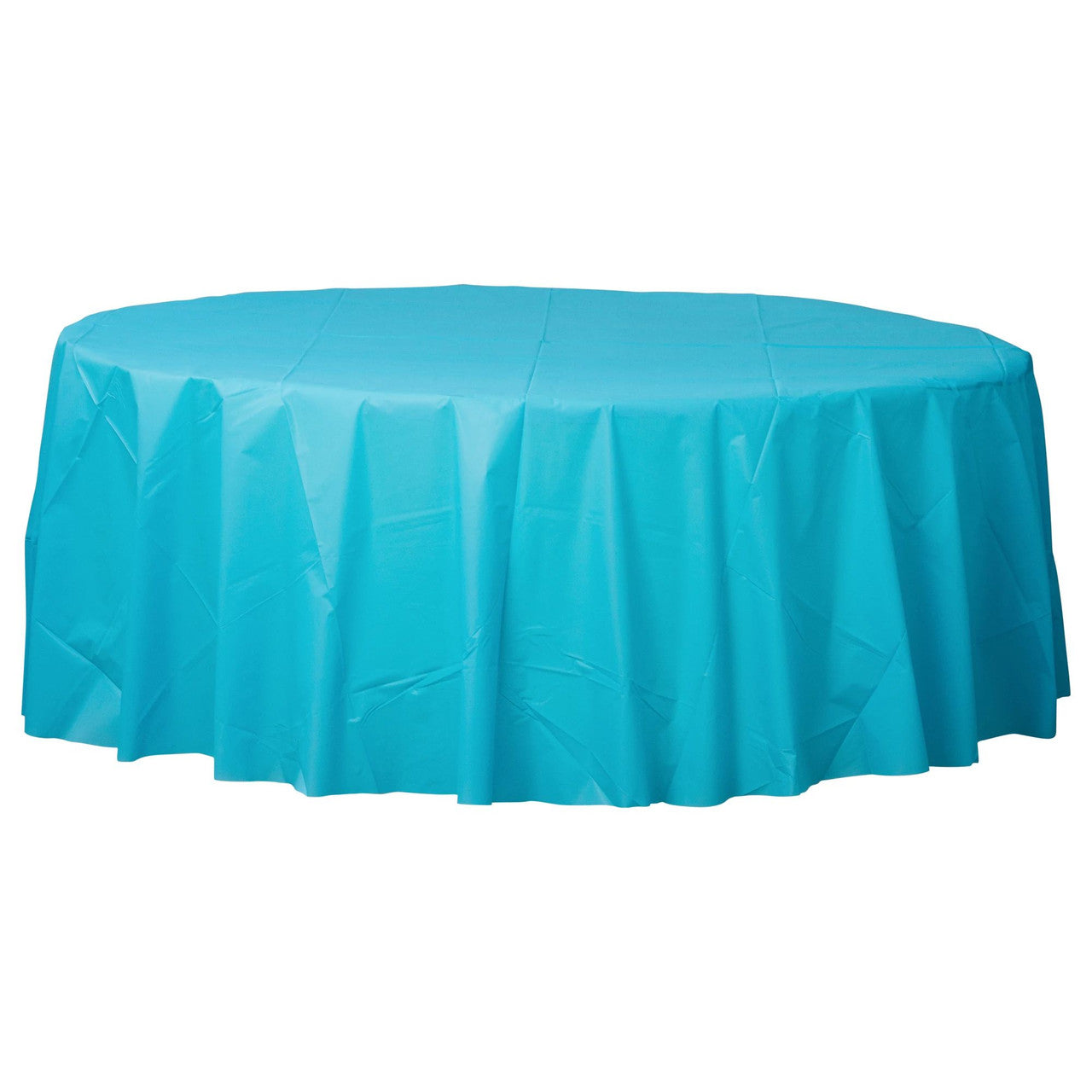 Round Plastic Tablecover Caribbean