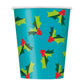 Holly Holiday Paper Cups