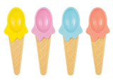 Ice Cream Party Pastel Spoons 4/CT