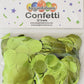 Balloon Confetti Dots 22 Grams Foil Lime Green 1.5CM-Round