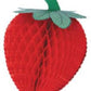 8" Art-Tissue Strawberry Decoration 1/PC
