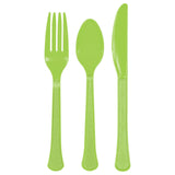 Plastic Kiwi Cutlery
