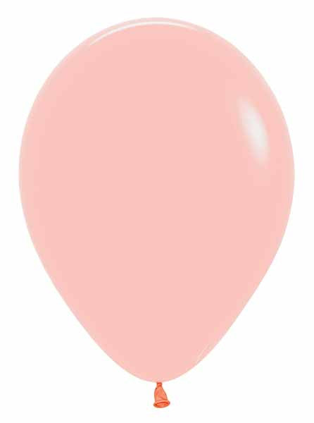 Sempertex 11" Pastel Matte Melon Latex Balloon