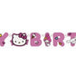 Hello Kitty and Friends "Happy Birthday" Jointed Banner 6.25ft