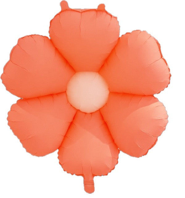 20" Flower Daisy Pastel Peach/Pink Air Filled 1/CT