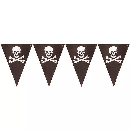 Pirates Treasure Flag Banner 12' 1/CT