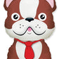 Cute Bull Dog Foil Balloon