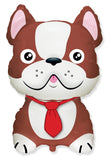 Cute Bull Dog Foil Balloon