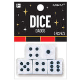 Playing Dice 5 Pack