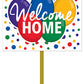 welcome home yard sign