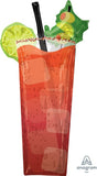 Bloody Mary Caesar Drink 37" Supershape Foil Balloon