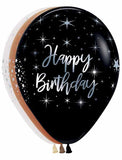 Happy Birthday Radiant Assorted 11" Latex Balloon