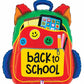Back To School Backpack 25" Supershape Foil Balloon