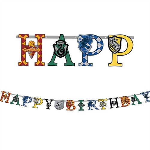 Harry Potter Birthday Banner