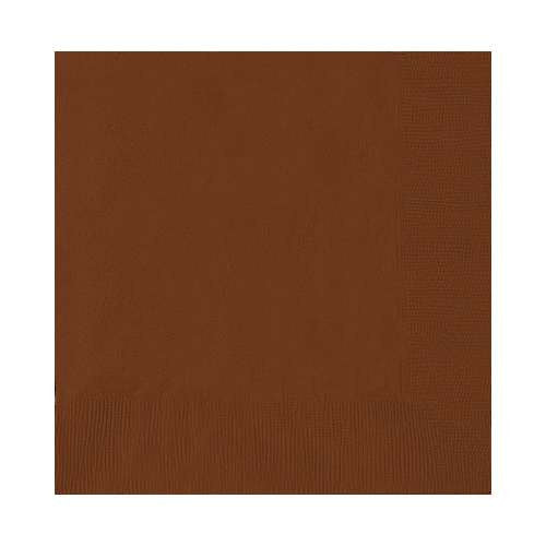 Chocolate Brown Luncheon Napkins