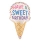 Sweet Birthday Ice Cream Foil Balloon 28"