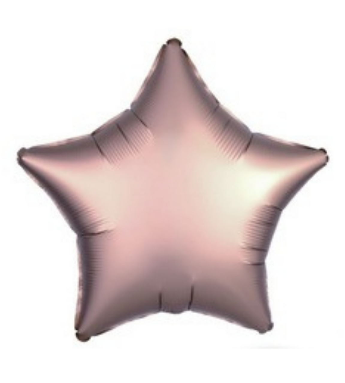19" Chrome Rose Gold Star Shape Foil Mylar Balloon Party Decor