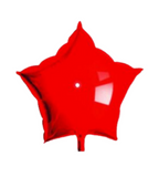 9" Red Star Shape Foil Mylar Balloon Party Decor