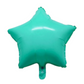 9" Macaron Seafoam Star Shape Foil Mylar Balloon Party Decor