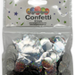 Balloon Confetti Dots 22 Grams Foil Holographic Silver 1CM-Round