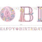 Disney Princess Happy Birthday Jointed Banner 6 Feet