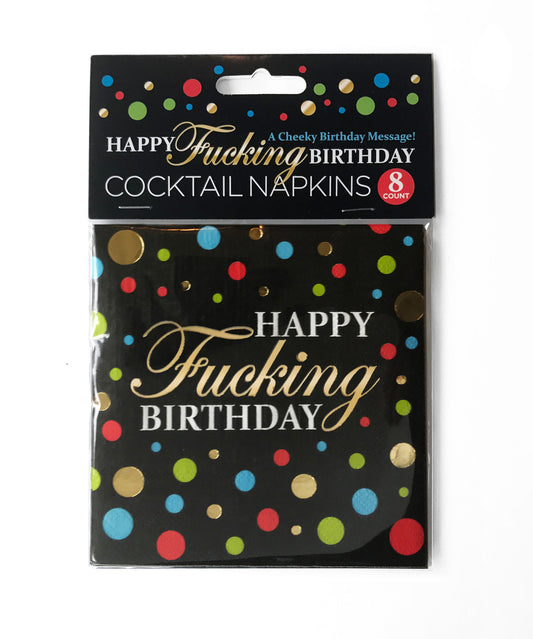 Happy Effin Birthday Party Napkins