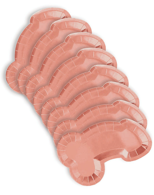 Glitterati Rose Gold Metallic Penis Plates